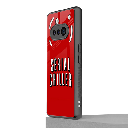 Serial Chiller nothing phone 3a mobile cover | shockproof glass phone case