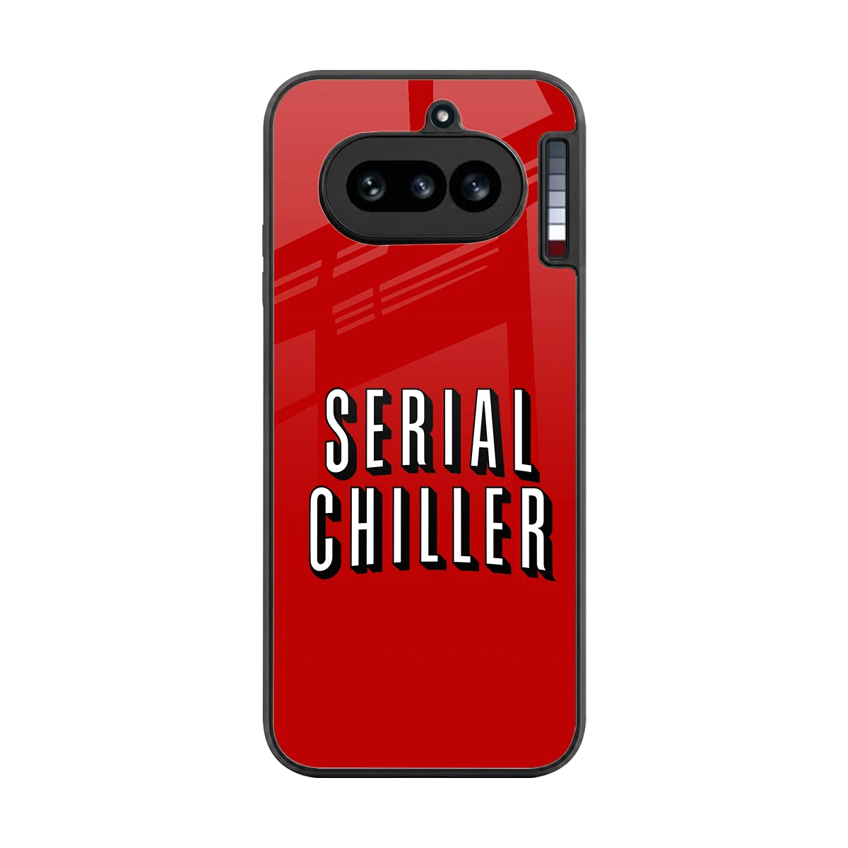 Serial Chiller back phone cover | glass case for nothing phone 4a