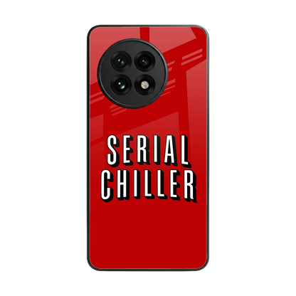 Serial Chiller back phone cover | glass case for oneplus 13r