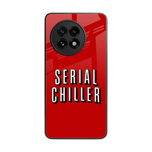 Serial Chiller back phone cover | glass case for oneplus 13r
