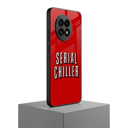 Serial Chiller oneplus 13r mobile cover | shockproof glass phone case
