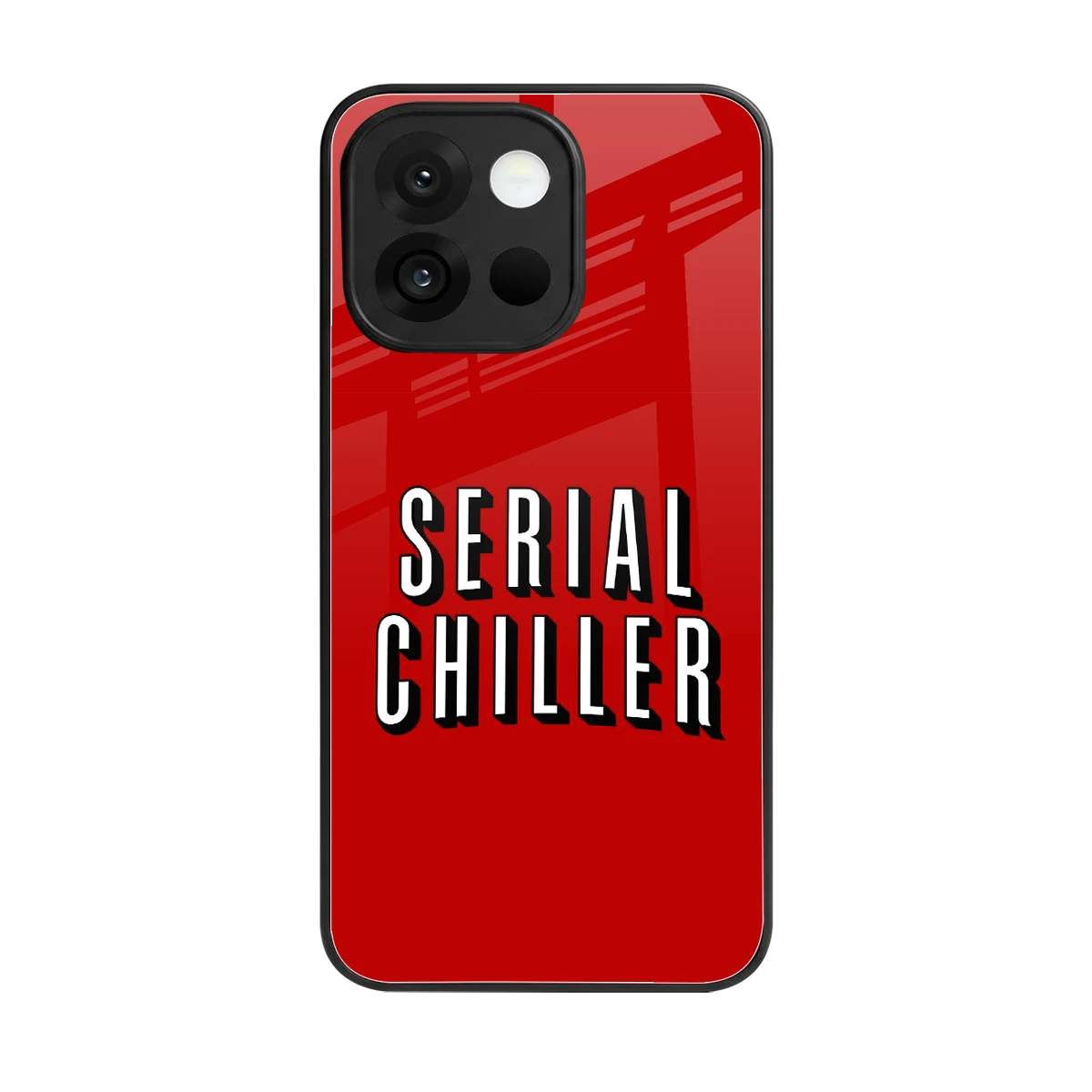 Serial Chiller back phone cover | glass case for oneplus 13s