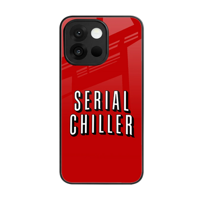 Serial Chiller back phone cover | glass case for oneplus 13s