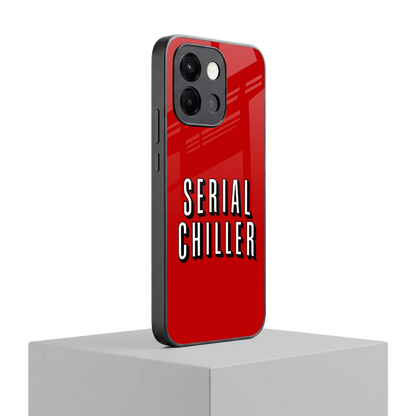 Serial Chiller oneplus 13s mobile cover | shockproof glass phone case