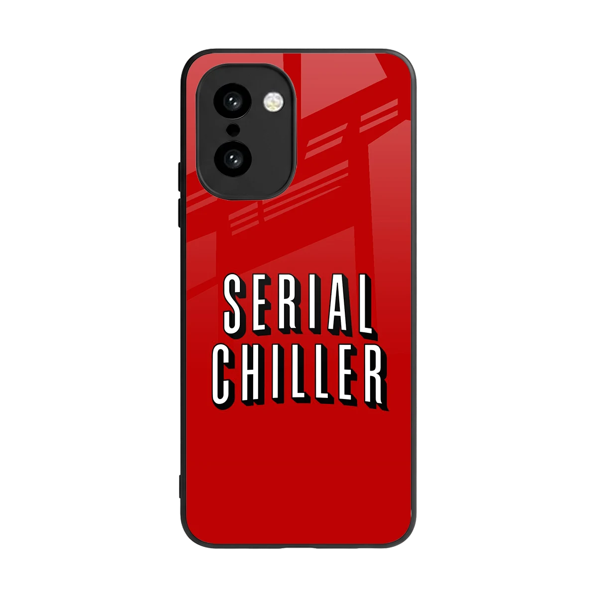 Serial Chiller back phone cover | glass case for oneplus 15r