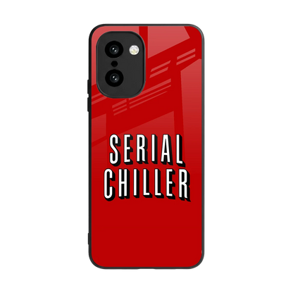 Serial Chiller back phone cover | glass case for oneplus 15r