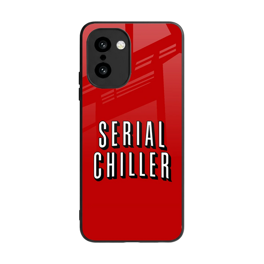 Serial Chiller back phone cover | glass case for oneplus 15r