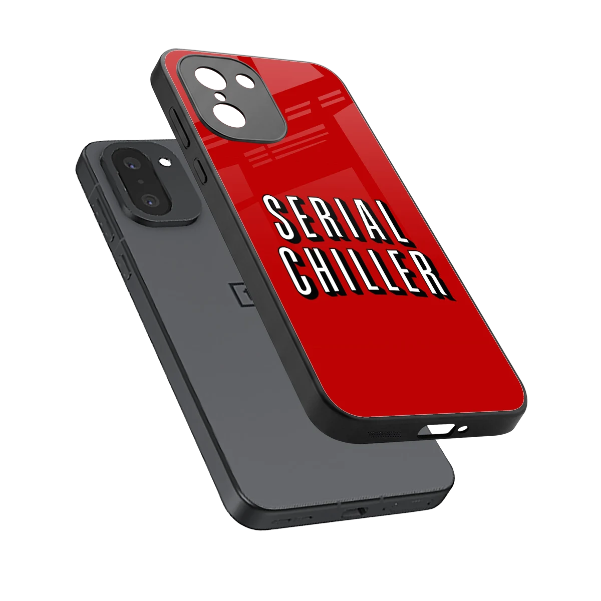 Serial Chiller sleek oneplus 15r cover with tempered glass back and TPU edges