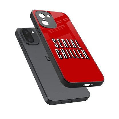 Serial Chiller sleek oneplus 15r cover with tempered glass back and TPU edges