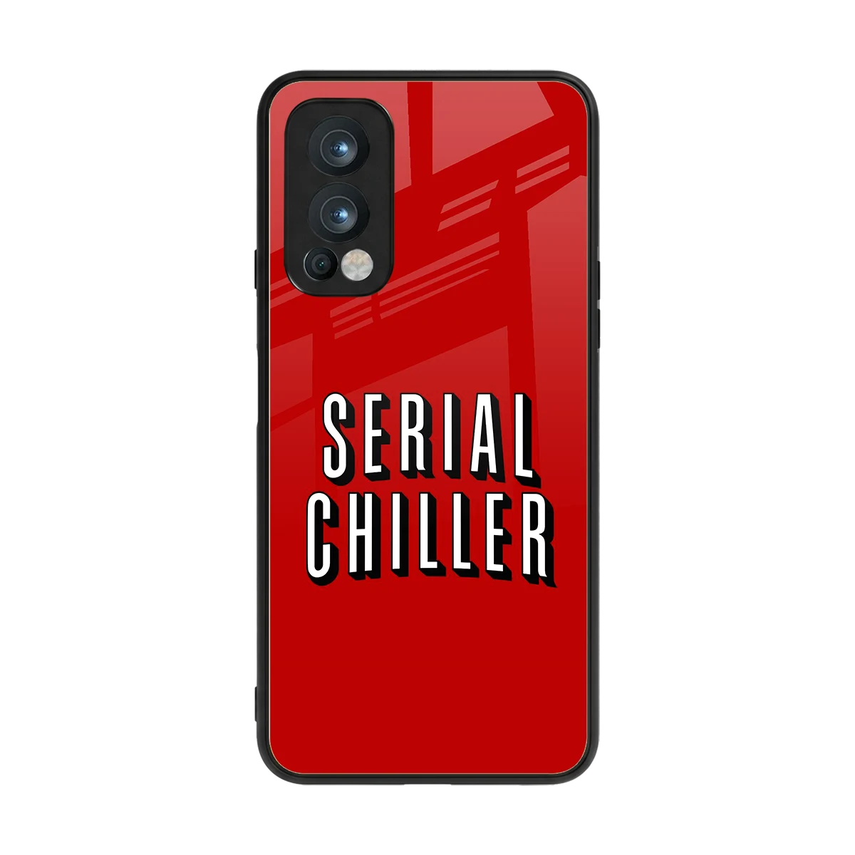 Serial Chiller back phone cover | glass case for oneplus nord 2