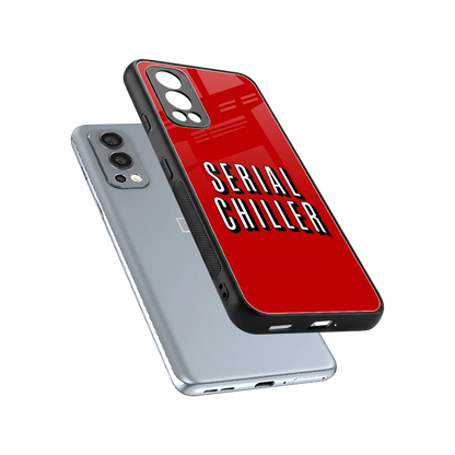 Serial Chiller sleek oneplus nord 2 cover with tempered glass back and TPU edges