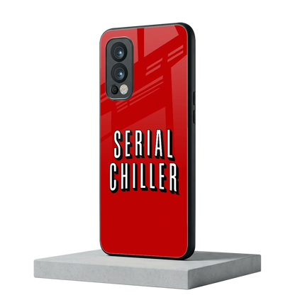 Serial Chiller oneplus nord 2 mobile cover | shockproof glass phone case