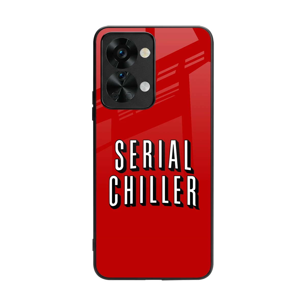 Serial Chiller back phone cover | glass case for oneplus nord 2t