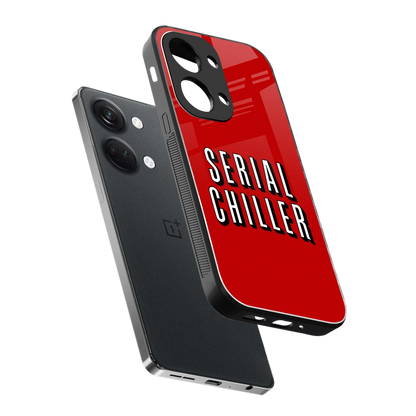 Serial Chiller sleek oneplus nord 3 cover with tempered glass back and TPU edges