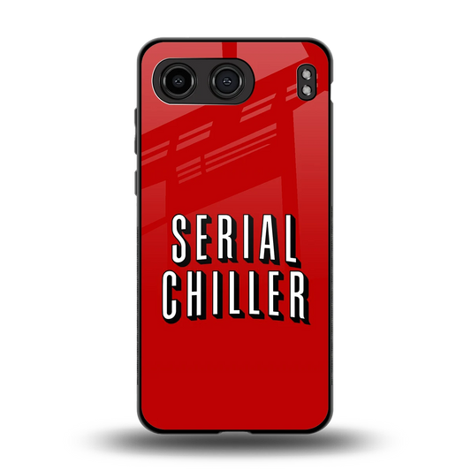 Serial Chiller back phone cover | glass case for oneplus nord 4