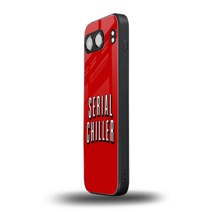 Serial Chiller oneplus nord 4 mobile cover | shockproof glass phone case