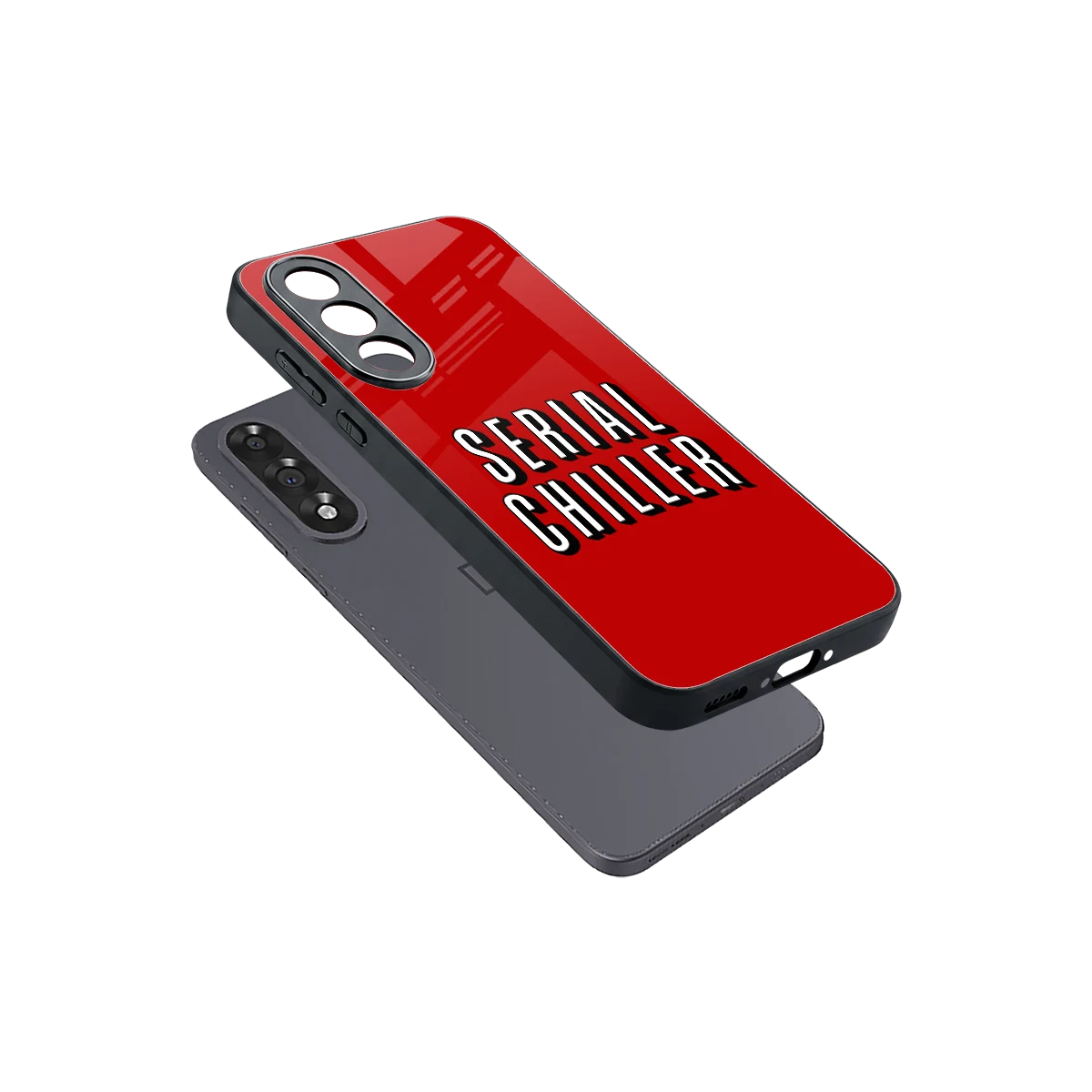 Serial Chiller sleek oneplus nord 5 cover with tempered glass back and TPU edges
