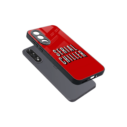 Serial Chiller sleek oneplus nord 5 cover with tempered glass back and TPU edges