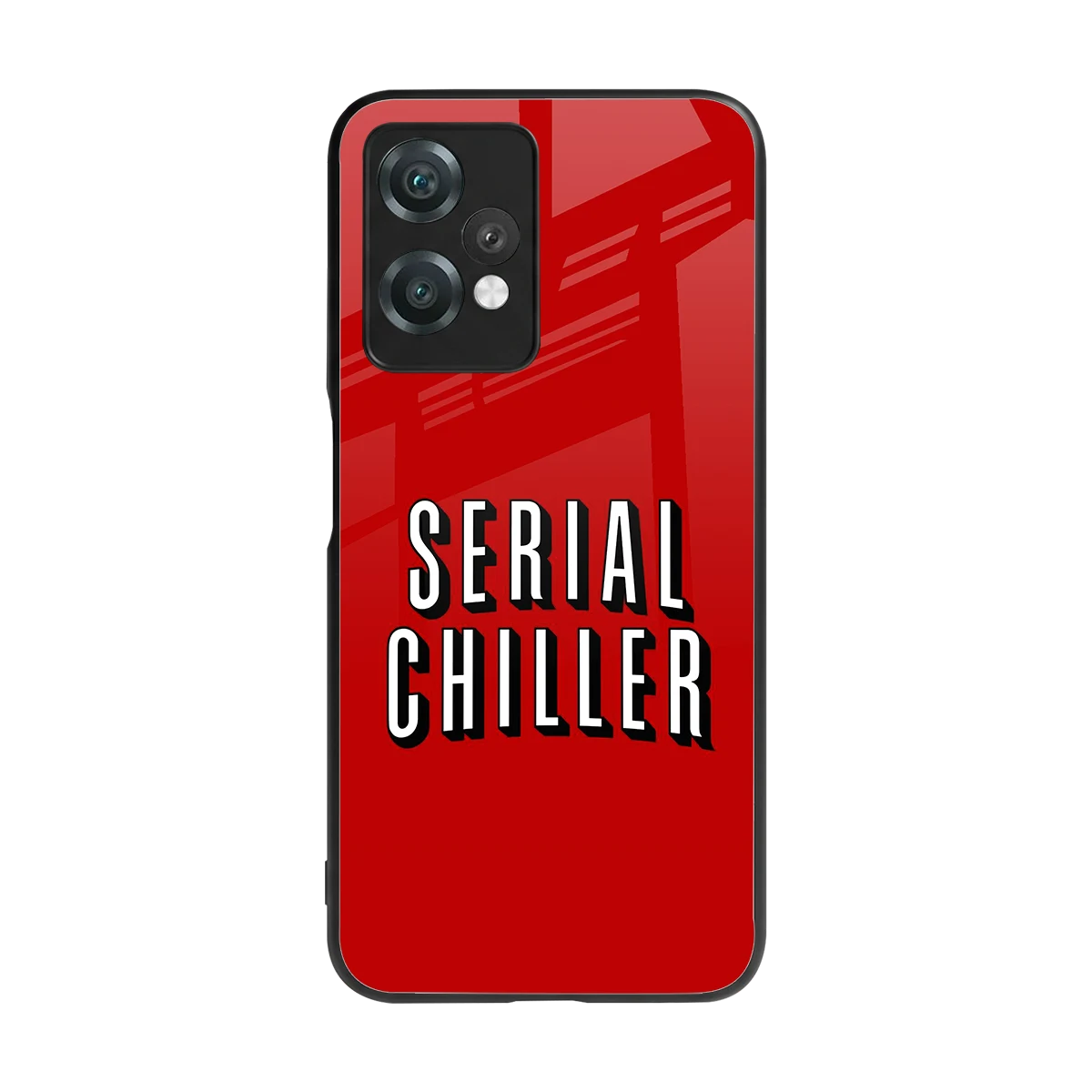 Serial Chiller back phone cover | glass case for oneplus nord ce 2 lite