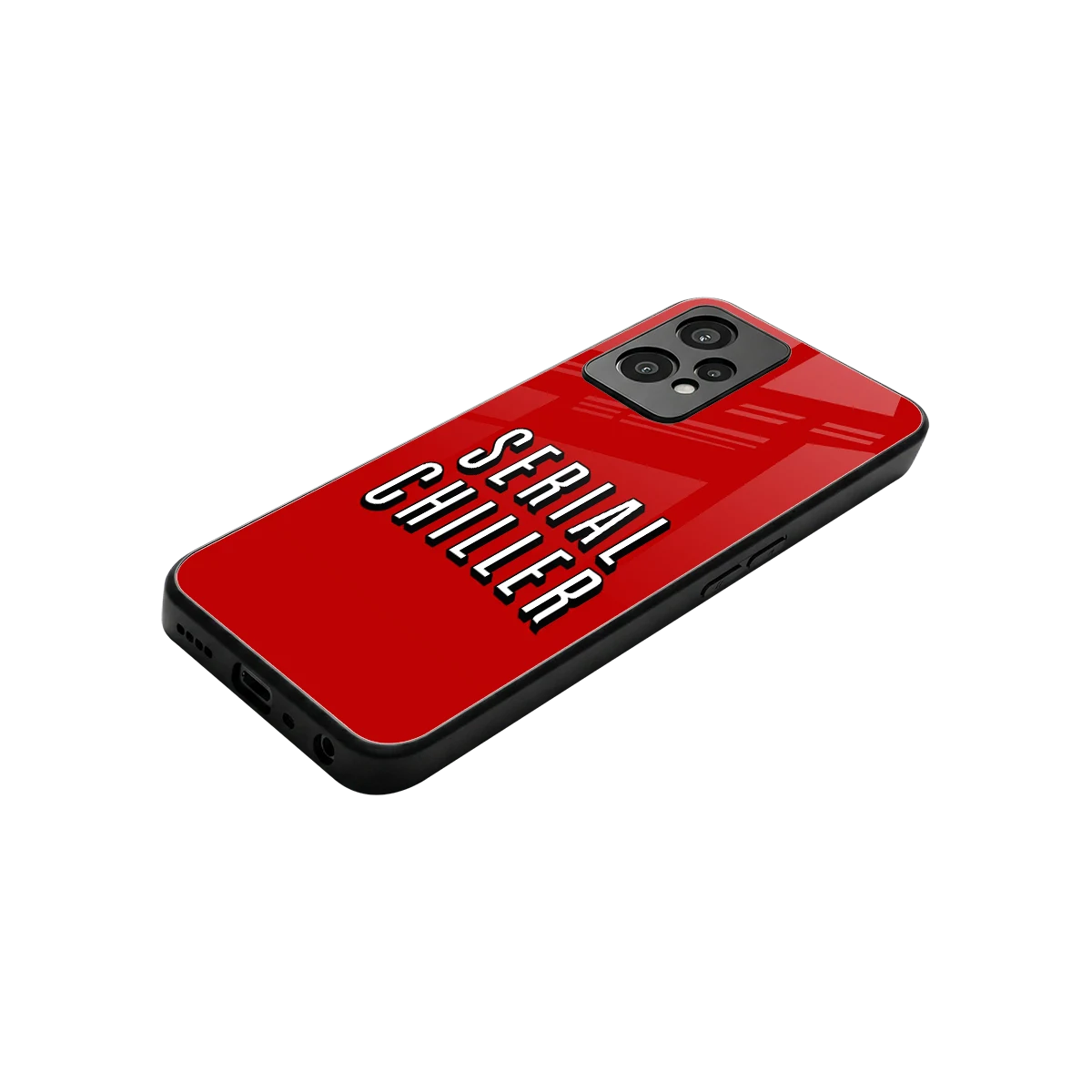 Serial Chiller stylish phone case for oneplus nord ce 2 lite | glossy glass and slim fit
