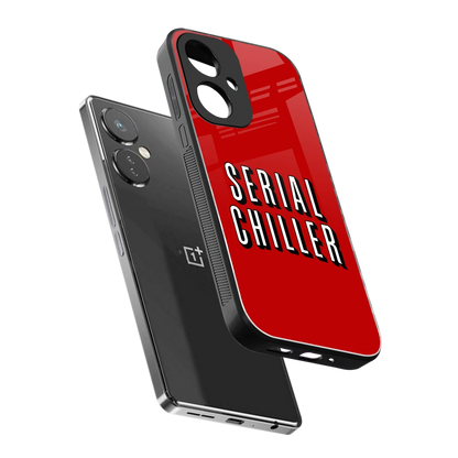 Serial Chiller sleek oneplus nord ce 3 cover with tempered glass back and TPU edges