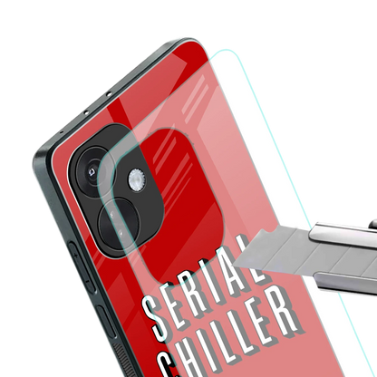 Serial Chiller stylish phone case for oneplus nord ce 3 | glossy glass and slim fit
