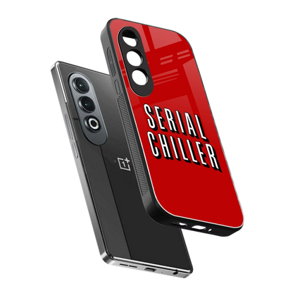Serial Chiller sleek oneplus nord ce 4 cover with tempered glass back and TPU edges