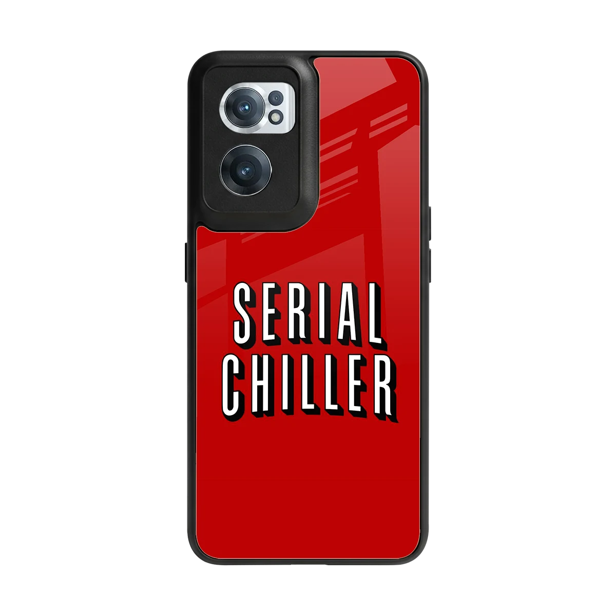 Serial Chiller back phone cover | glass case for oneplus nord ce 2