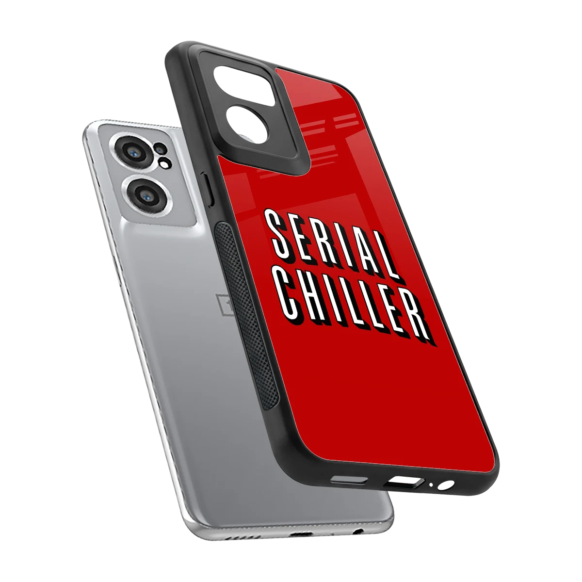 Serial Chiller sleek oneplus nord ce 2 cover with tempered glass back and TPU edges