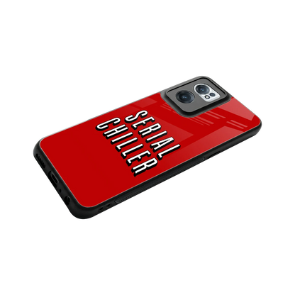 Serial Chiller stylish phone case for oneplus nord ce 2 | glossy glass and slim fit
