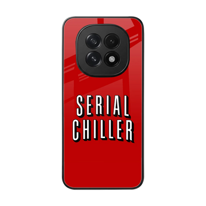 Serial Chiller back phone cover | glass case for oppo f29 5g