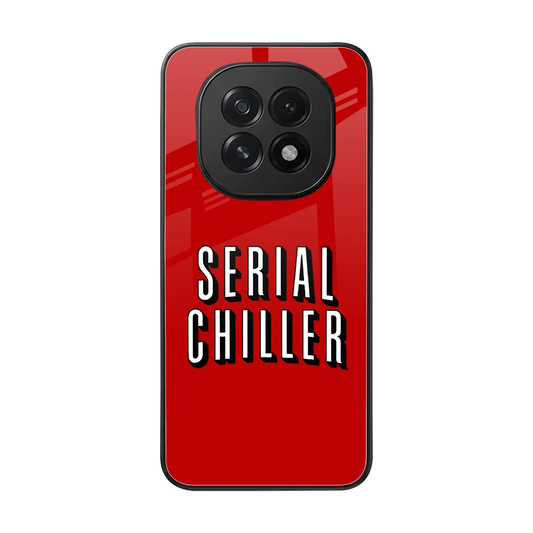 Serial Chiller back phone cover | glass case for oppo f29 5g