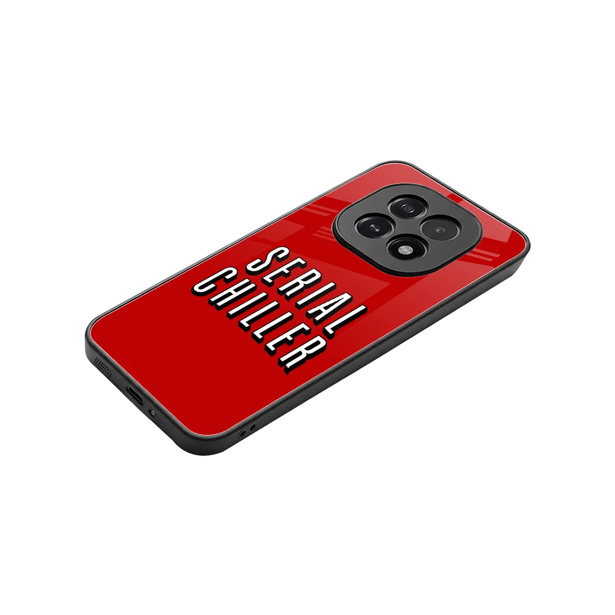 Serial Chiller stylish phone case for oppo f29 5g | glossy glass and slim fit