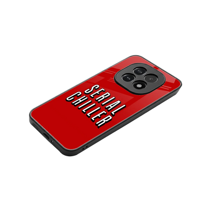 Serial Chiller stylish phone case for oppo f29 5g | glossy glass and slim fit