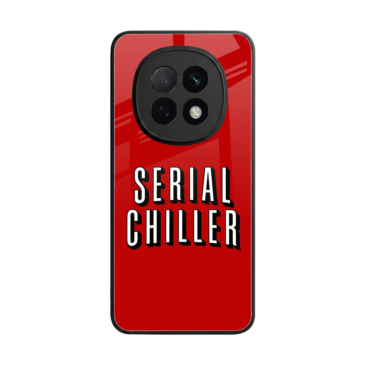 Serial Chiller back phone cover | glass case for oppo f29 pro 5g