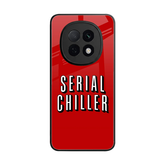 Serial Chiller back phone cover | glass case for oppo f29 pro 5g