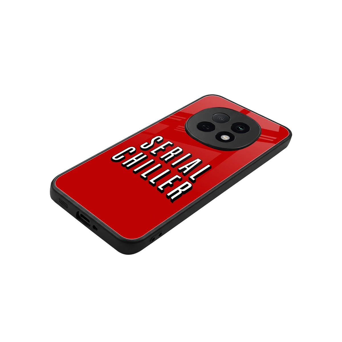 Serial Chiller stylish phone case for oppo f29 pro 5g | glossy glass and slim fit
