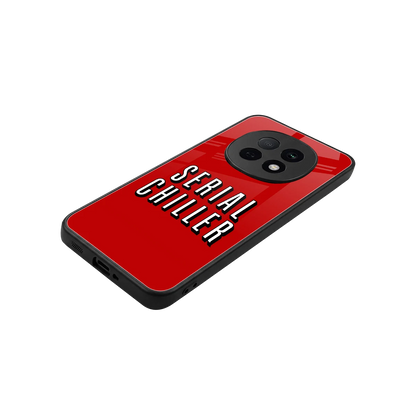 Serial Chiller stylish phone case for oppo f29 pro 5g | glossy glass and slim fit