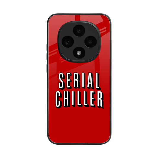 Serial Chiller back phone cover | glass case for oppo f31 pro 5g