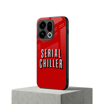 Serial Chiller oppo find x9 mobile cover | shockproof glass phone case