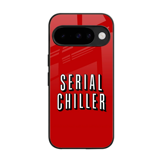 Serial Chiller back phone cover | glass case for google pixel 10
