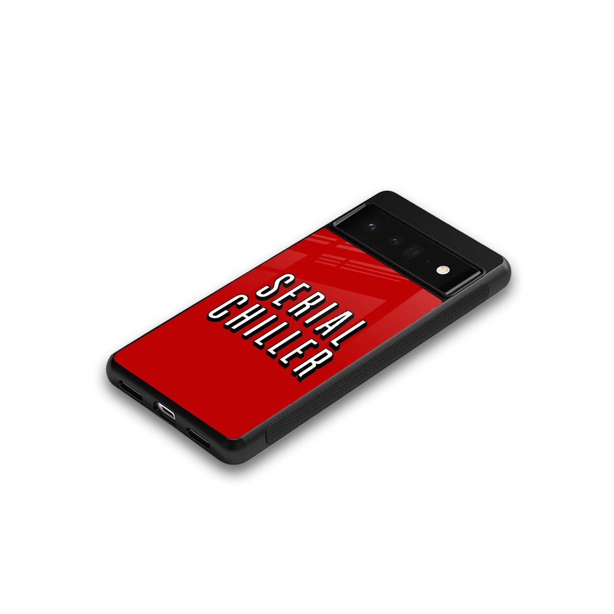 Serial Chiller google pixel 6 pro mobile cover | shockproof glass phone case