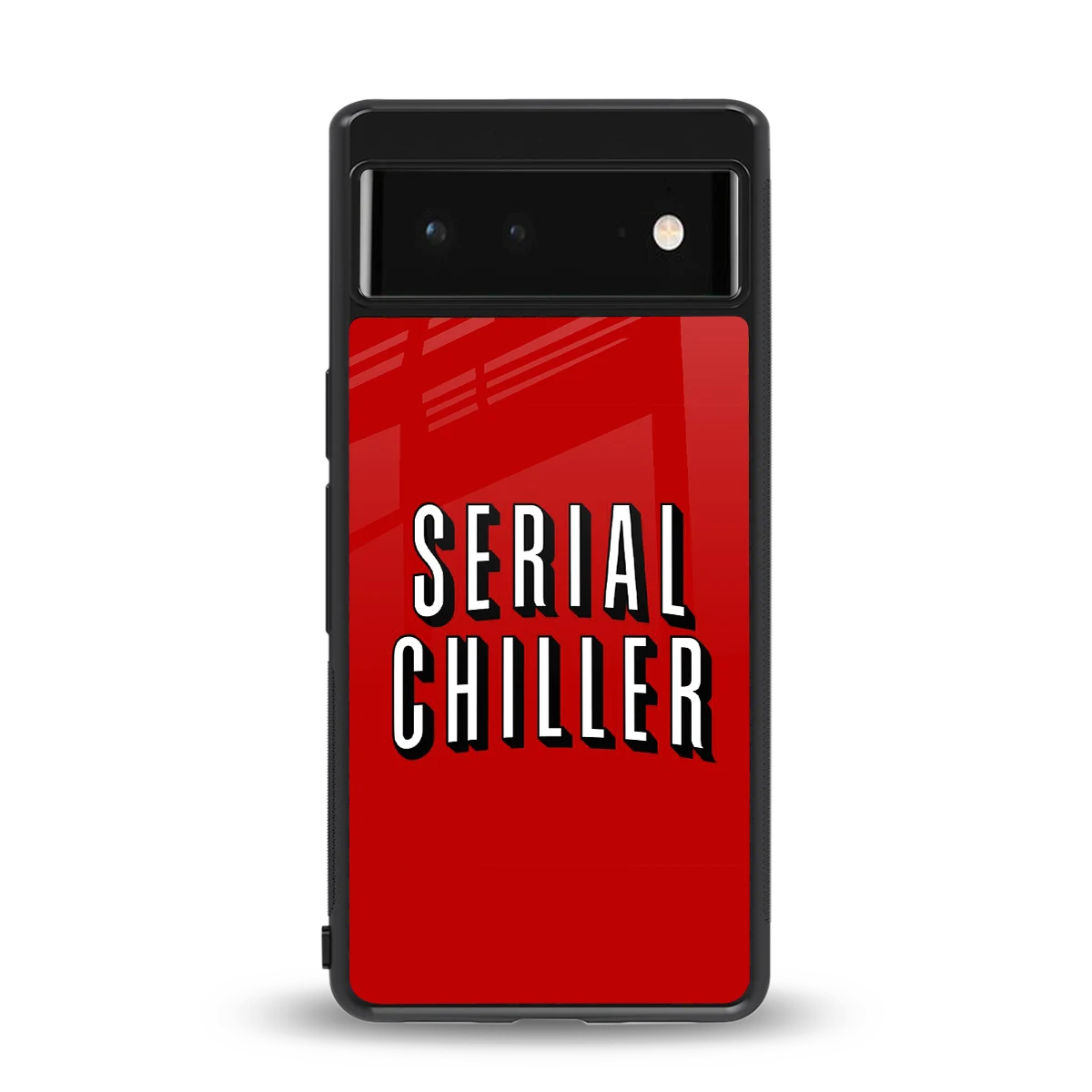 Serial Chiller back phone cover | glass case for google pixel 6