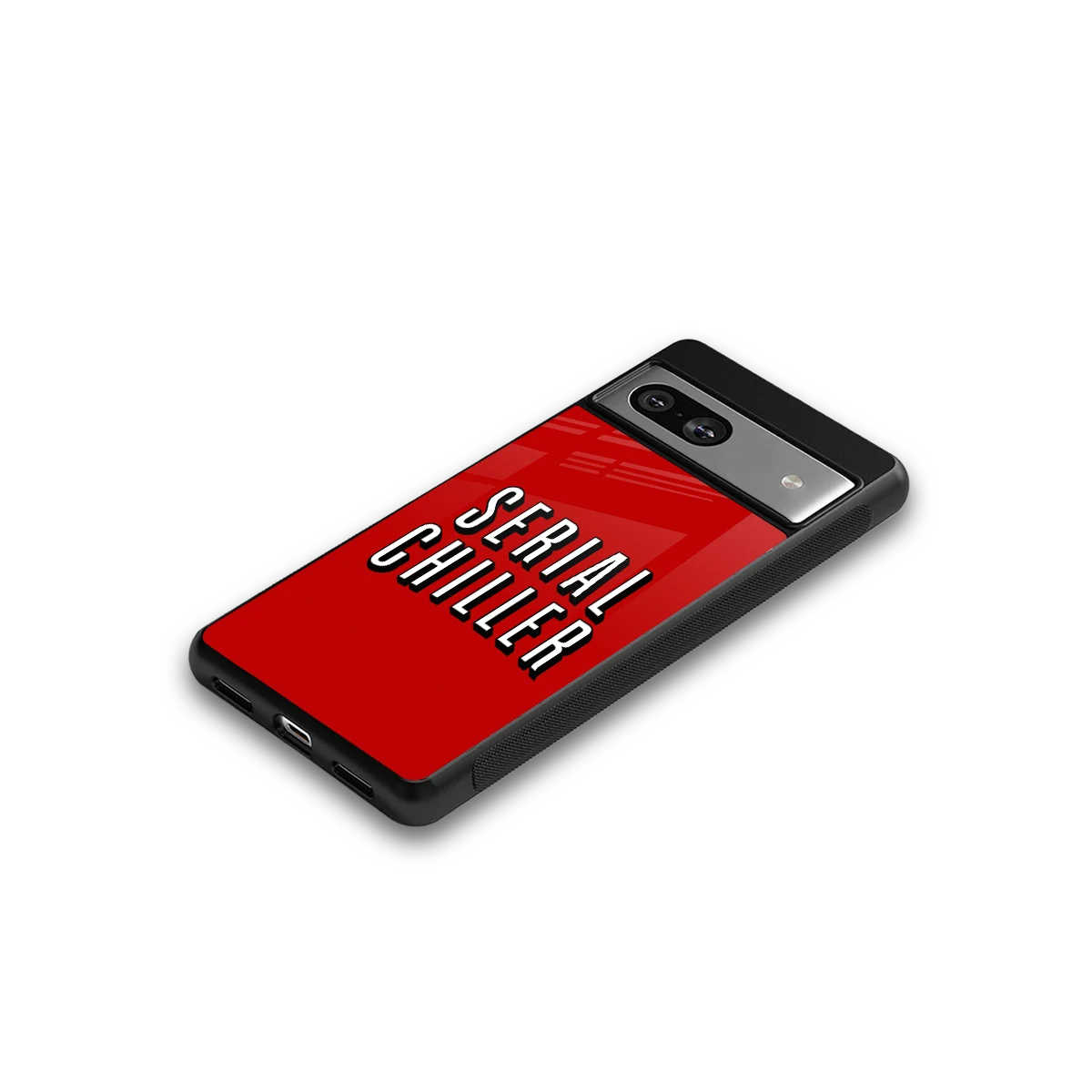 Serial Chiller google pixel 7a mobile cover | shockproof glass phone case