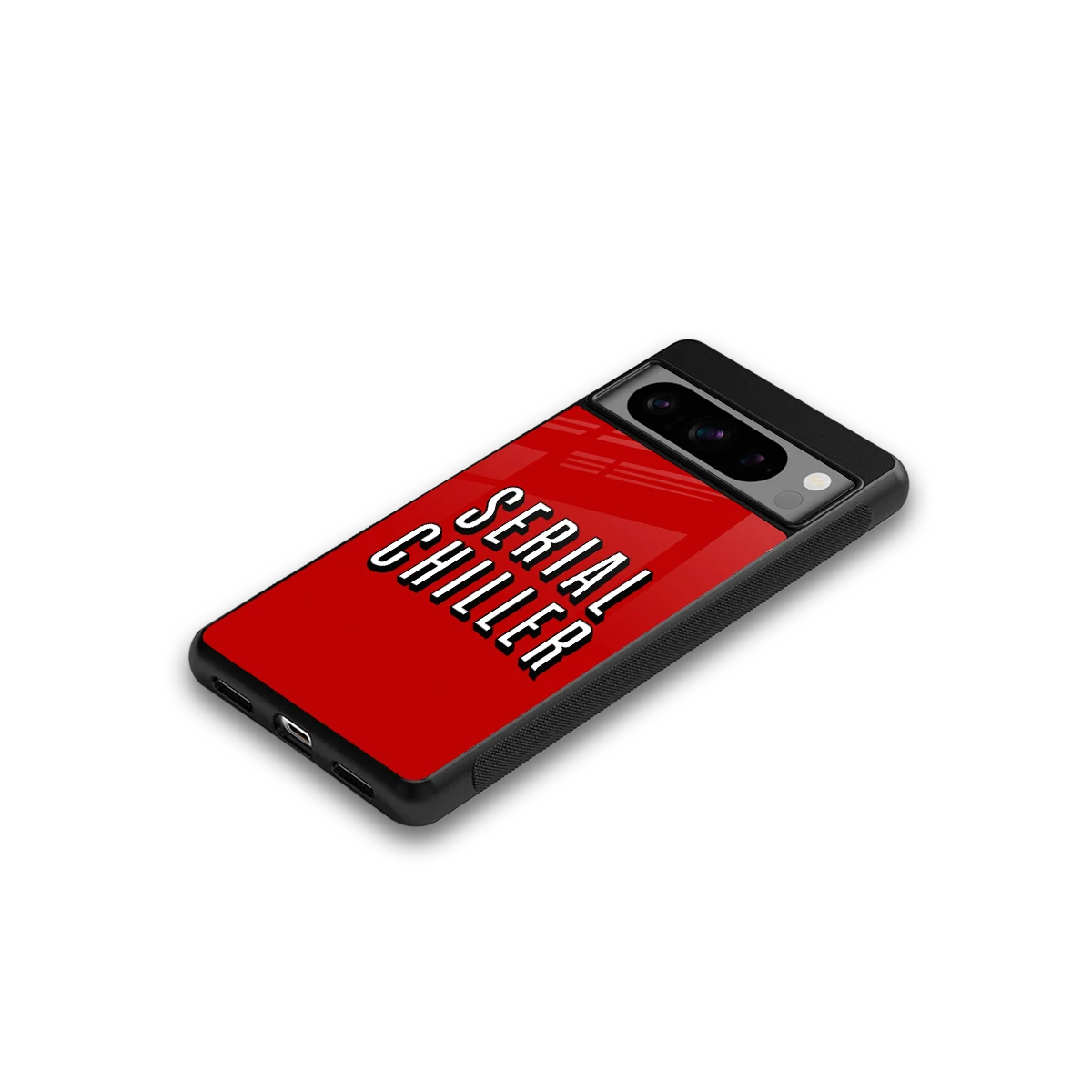 Serial Chiller google pixel 8 pro mobile cover | shockproof glass phone case