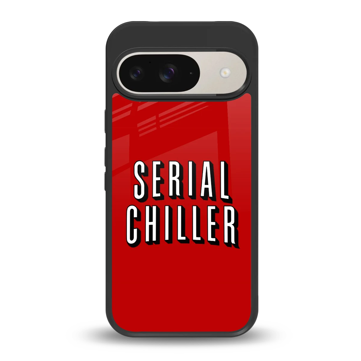 Serial Chiller back phone cover | glass case for google pixel 9