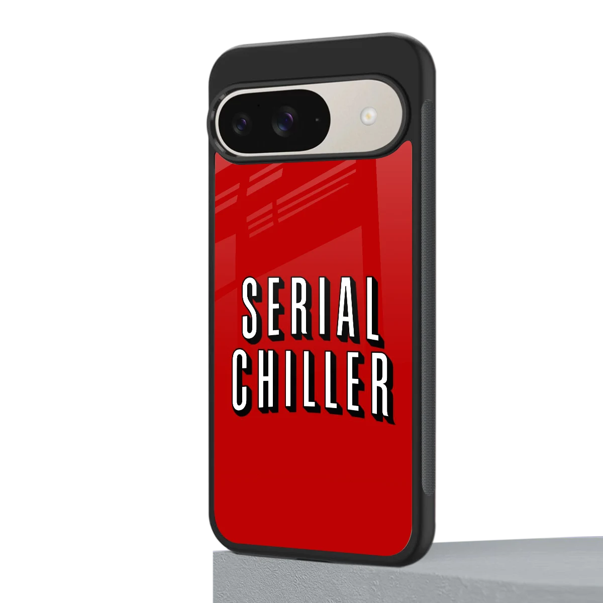 Serial Chiller google pixel 9 mobile cover | shockproof glass phone case