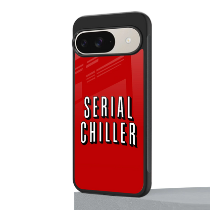 Serial Chiller google pixel 9 mobile cover | shockproof glass phone case