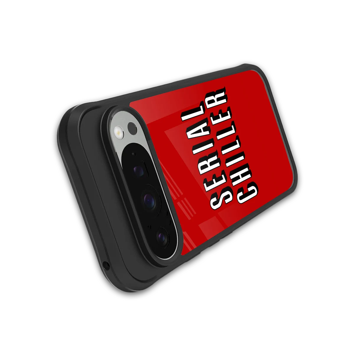 Serial Chiller stylish phone case for google pixel 9 pro xl | glossy glass and slim fit