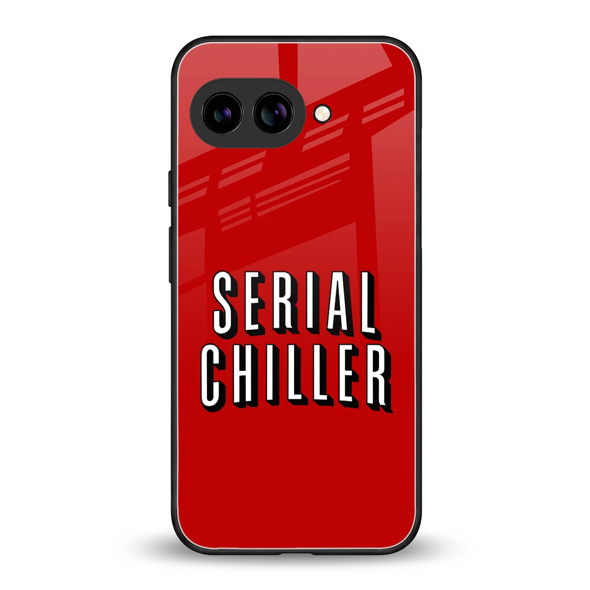 Serial Chiller back phone cover | glass case for google pixel 10a